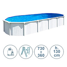 Piscina White Pool 730x360x130