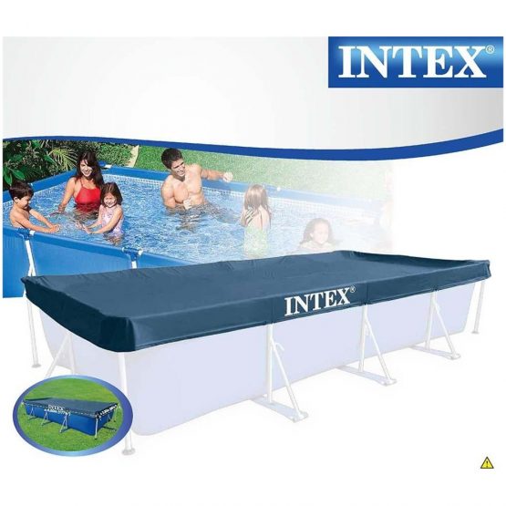 Intex 28039 Copripiscina Frame Rett Cm 450